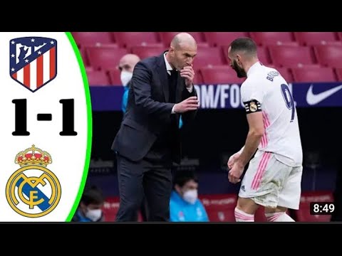 Atletico Madrid vs Real Madrid 1 1   All Gоals & Extеndеd Hіghlіghts   2021 HD  480 X 854