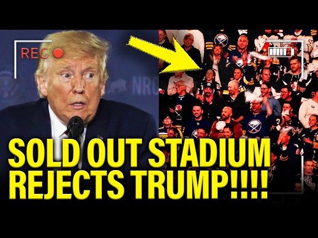 Trump gets RUDE AWAKENING as US Stadium ERUPTS FOR CANADA!!!