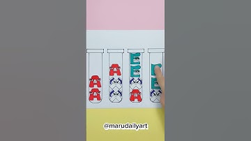 Alphabetlore A.X.E puzzle games tube diy #shorts #shortsfeed #youtubeshorts