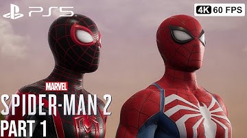 SPIDER-MAN 2 PS5 Gameplay Walkthrough Part 1 [4K 60FPS] - No Commentary