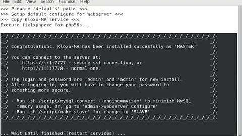 Kloxo-MR install on Centos 7.x