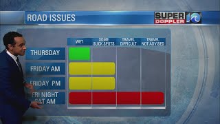 6:30 p.m. BLOG: A look at two rounds of snow for Hampton Roads