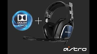 How to USE ASTRO A40 with Dolby Atmos, Windows Sonic, and DTS headphone: X