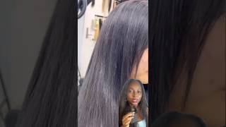 Esta chica paso de tener el pelo corto a tenerlo muy largo#shortsviral