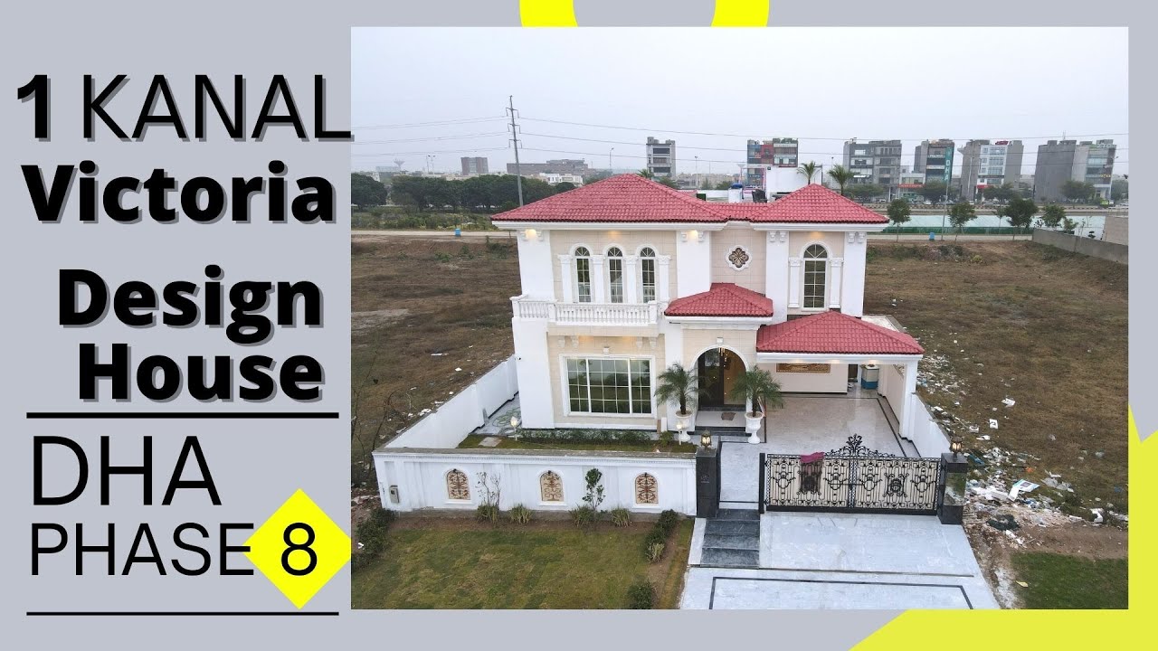 DHA Phase 8 House for Sale 1 Kanal Victoria Style Design House Roof