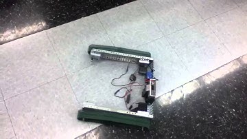 Tank-tread VEX robot drive test