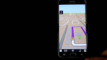 Sygic GPS Navigation for Android - How to save a route into favorites