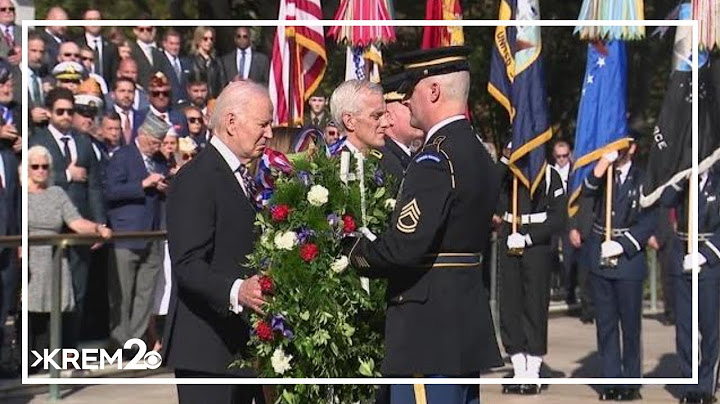 Salute 2 Service: President Biden lays wreath at Arlington on Veteran's Day