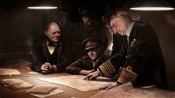Hearts of Iron IV loading screens in AI videos