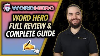 WordHero Full Complete Guide And Review - Write 1,000 Words In Under 10 Minutes✍⌚ | Josh Pocock screenshot 1
