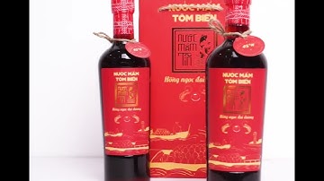 2 Chai Nước Mắm Tĩn Tôm Biển Hồng Ngọc Đại Dương 45N 500Ml