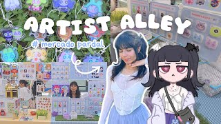 Art market ARTIST ALLEY Vlog ✨: Prepping for a market, sharing the table with my sister
