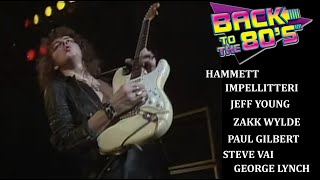 How Yngwie influenced all the guitar heroes in the 80's - Gilbert, Hammett, Impellitteri, Jeff Young