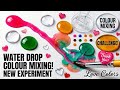 Satisfying Water Drop Color Mixing Experiment | Relaxing Art Therapy 🎨✨