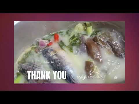 #Sinaing sa Gata Tulingan/# mix vegetables w/ chili/#brought To YouTube/#video /#filipinofood