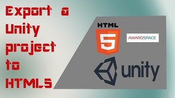 Export a Unity project to HTML5