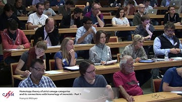 François Métayer: Homotopy theory of strict omega-categories and its connections with...Part 1