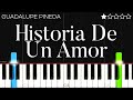 Guadalupe Pineda - Historia De Un Amor | EASY Piano Tutorial