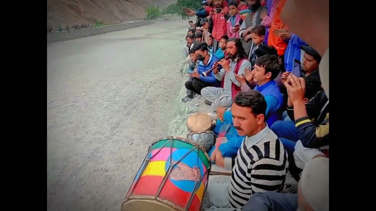 thallay polo ground/enjoy the balti music 