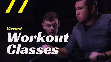 Virtual Workout Classes Video Template (Editable)