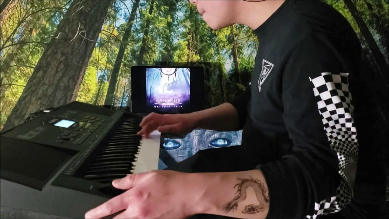 "Before The Eons" (Aenimus) Keyboard Solo Cover by Jonathan Gabriel Jr.