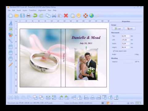 How To Create Own Cd Dvd Cover Youtube