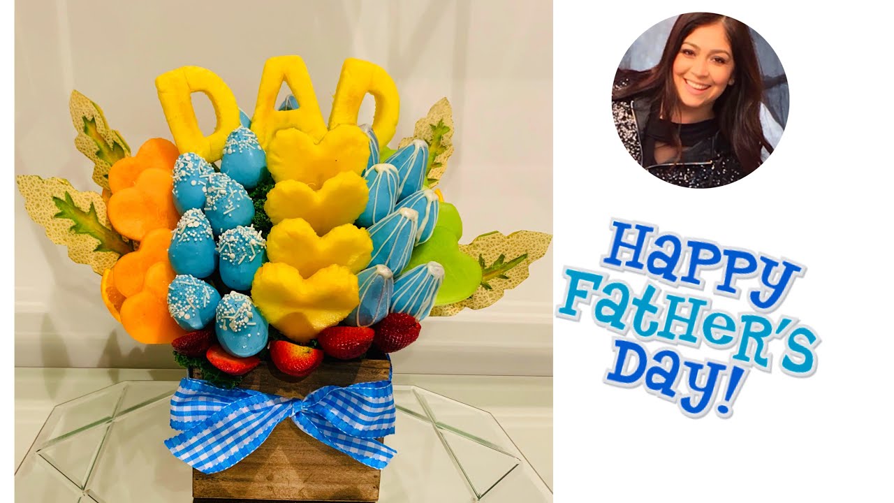 Diy How To Make Edible Arrangement For Father’S Day (English)