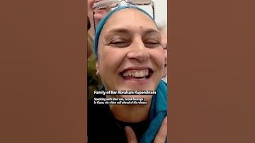 Families video call hostages as they are released from Gaza