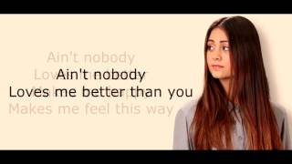 Video thumbnail of "Felix Jaehn - Ain't Nobody - ft. Jasmine Thompson lyrics"