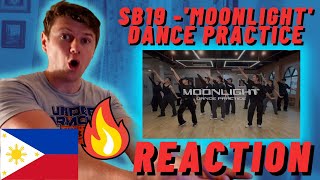 🇵🇭SB19 'MOONLIGHT' Dance Practice - IRISH REACTION