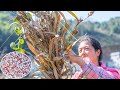 鄉下小溪邊摘的野生薏米，做壹鍋傳統臘八粥👏Making traditional Laba porridge with wild Coix seeds【乡野莲姐】