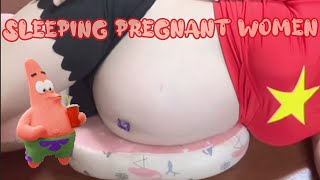 SLEEPING PREGNANT WOMEN