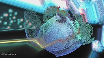 My particles simulations: Dansing flowers