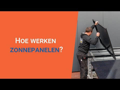 Hoe werken zonnepanelen?