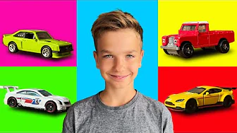 Mark plays with his cars – 7 exciting mini stories