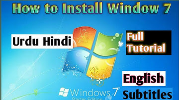 Windows 7 Karne Ka Tarika in Urdu Full Video 2019