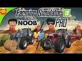 Noob Vs Pro | Making bales | Farming Simulator 18