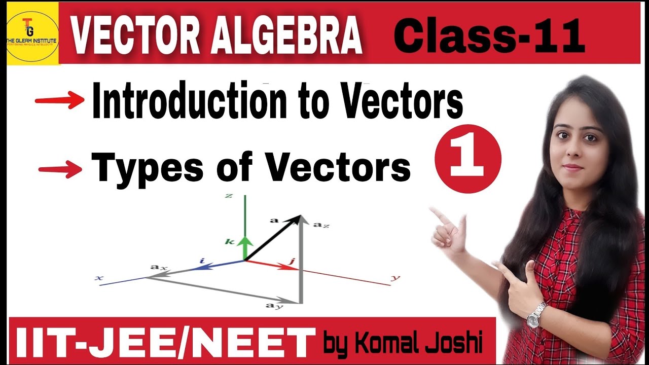 Class-11th||Ch-Vector Algebra||Vectors and types of vectors||Komal ...