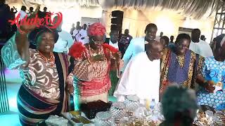 Baba Obasanjo joined Ebenezer Obey in Thanksgiving Reception