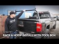 How to Install a Spyder Industries Headache Rack and Rear Hoop Rack with a Tool Box on GMC Trucks