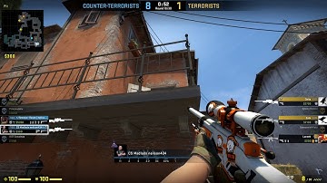 CS:GO AWP Ace and a 1v3 clutch retake