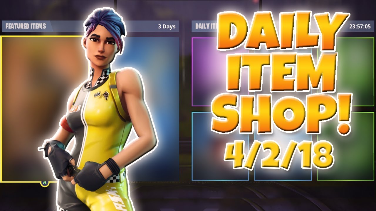 FORTNITE ITEM SHOP APRIL 2 - FORTNITE NEW SKINS UPDATE! (NEW FORTNITE BATTLE ROYALE DAILY ITEMS)