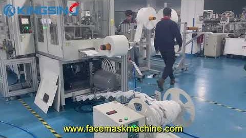 Fully Automatic N95 Cup Mask Making Machine