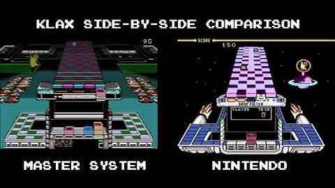 Klax Side-by-Side Comparison