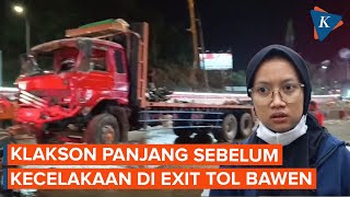 Korban Selamat Kecelakaan Bawen Ceritakan Detik-detik Kejadian