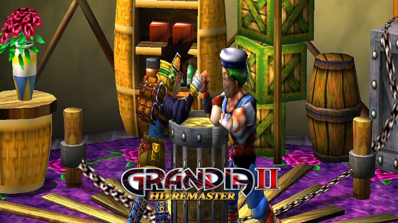 Grandia ll Remaster; Armdrücken auf höhsten Niveau