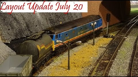 Layout Update July 2020 - OO Gauge Loft Model Railway