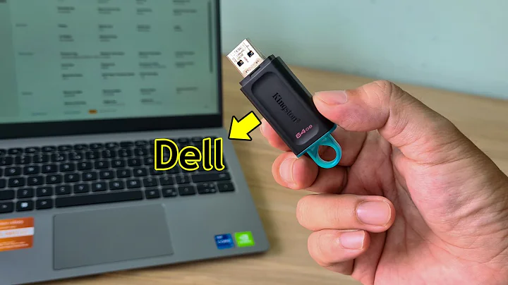 Dell, how to boot from USB drive