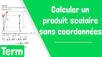 Comment calculer un produit scalaire dans l