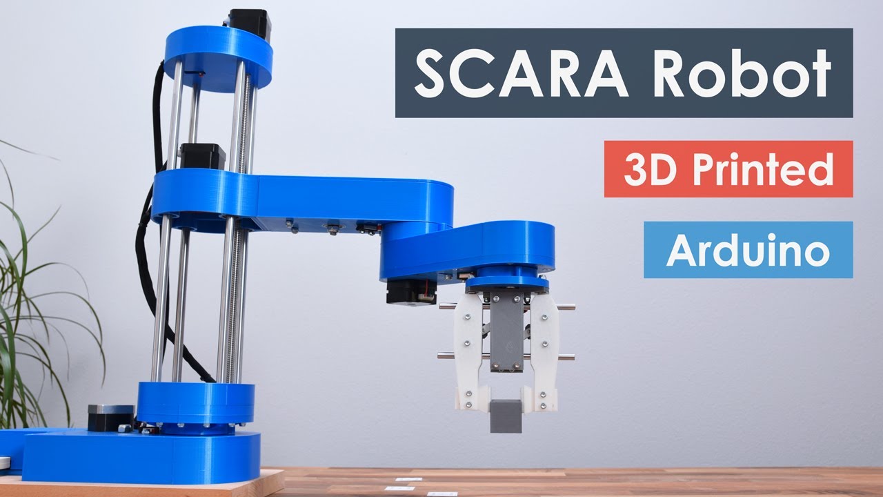 SCARA Robot | How To Build Own Based Robot - YouTube